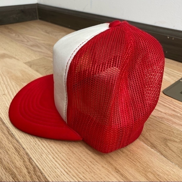 Vintage Troy-Bilt Trucker Hat Snap Back Men’s Red - Picture 3 of 7